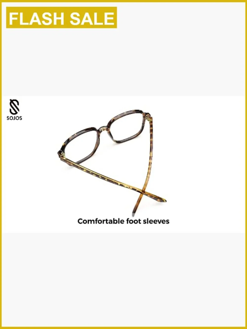 Square Oversized Blue Light Blocking Glasses TR90 Frame